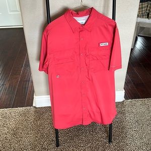 Coral colored Columbia PFG